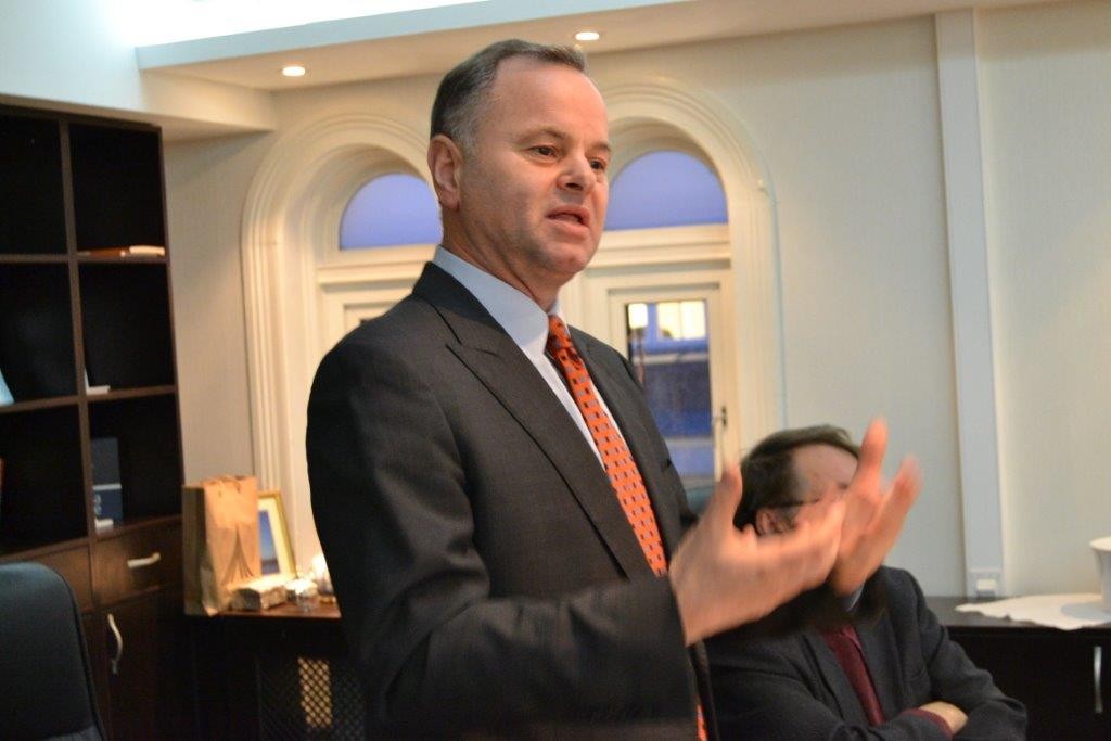 Stortingspresident Olemic Thommessen - Mangfoldhuset Eid Id feiring - Oslo-samtale